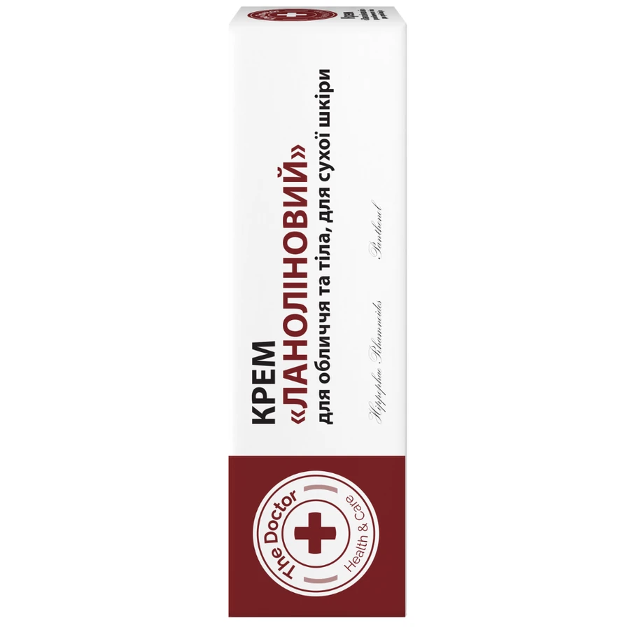 Крем для сухої шкіри обличчя та тіла "Ланоліновий" The Doctor Lanolin Face and Body Cream 30 мл