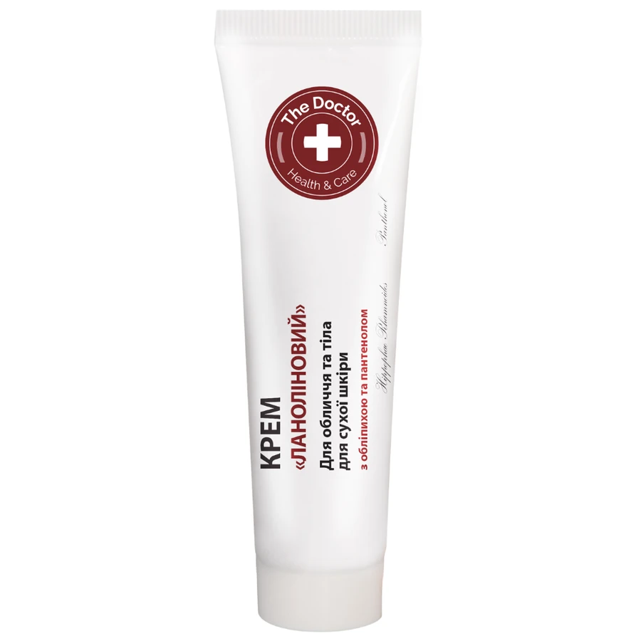 Крем для сухої шкіри обличчя та тіла "Ланоліновий" The Doctor Lanolin Face and Body Cream 30 мл