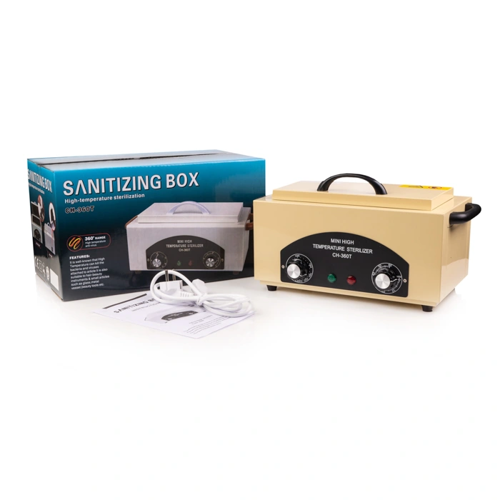 Сухожарова шафа Nail Perfect Sanitizing Box CH-360T Beige
