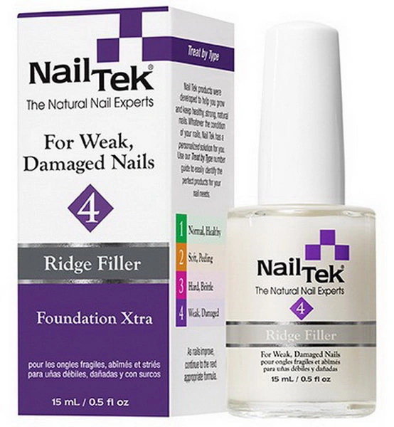 Лікувальна база для дуже слабких та тонких нігтів Nail Tek Strengthener Foundation 4 XTRA 15 мл
