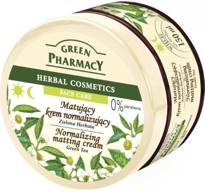 Green Pharmacy Normalizing Matting Cream Green Tea 150 мл