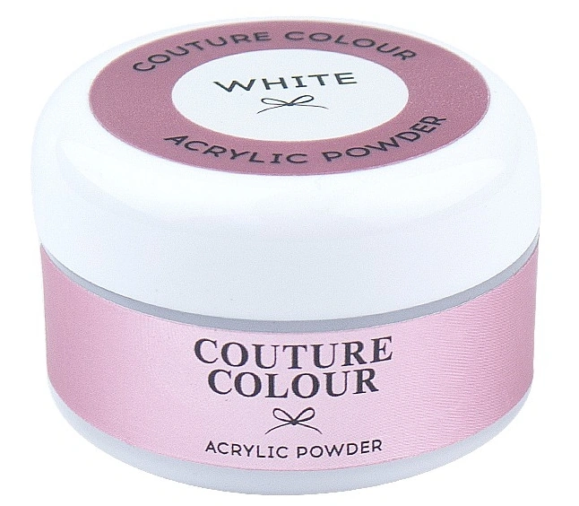 Акрилова пудра Couture Colour Acrylic White Powder біла 30 г