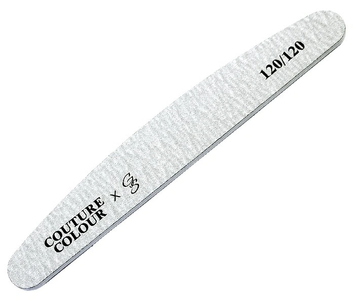 Пилка для нігтів зебра Couture Colour Nailfile GS 120/120
