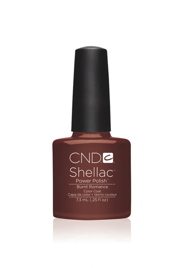 Гель-лак CND Shellac Burnt Romance теплий коричневий, емаль 7,3 мл