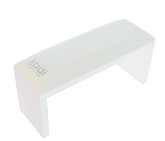 Підлокітник для манікюру на білих ніжках Kodi Armrest for Manicure on White Legs Ivory айворі