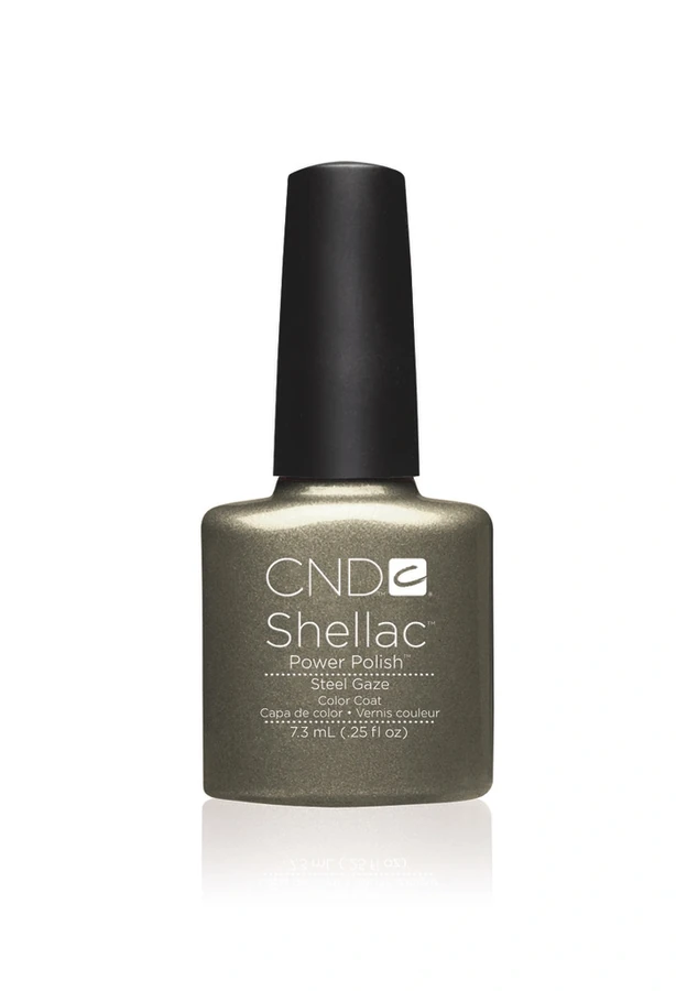 Гель-лак CND Shellac Steel Gaze сталь, шиммер 7,3 мл