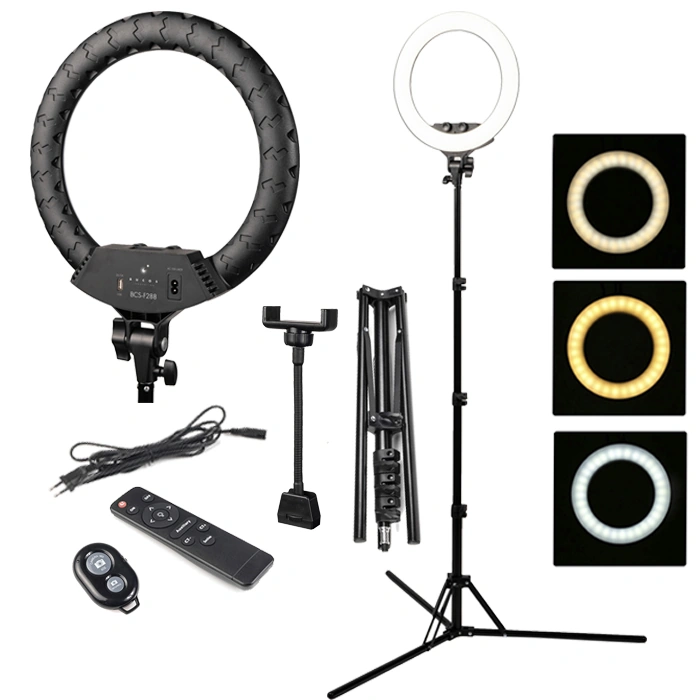 Кільцева лампа зі штативом BUCOS BCS-F288 Ring Light