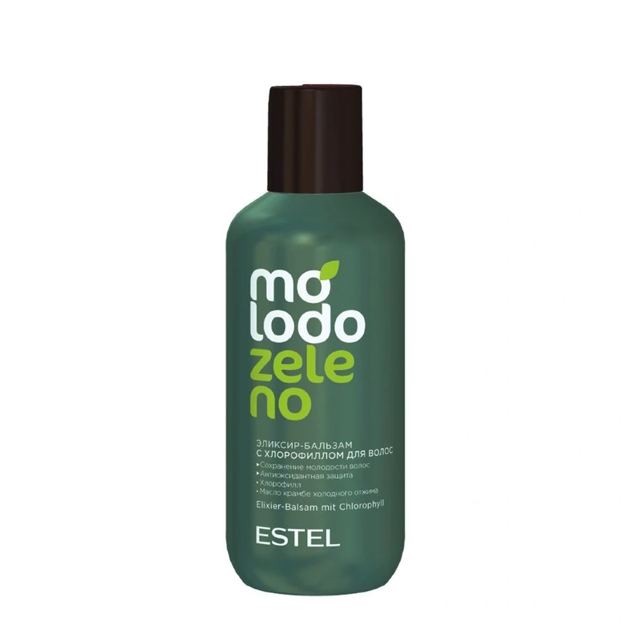 Бальзам-еліксир для волосся з хлорофілом Estel Professional Hair Balm-Elixir With Chlorophyll MOLODO ZELENO 200мл