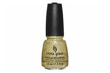 Лак China Glaze Angel Wings золотистий з глітером 14 мл