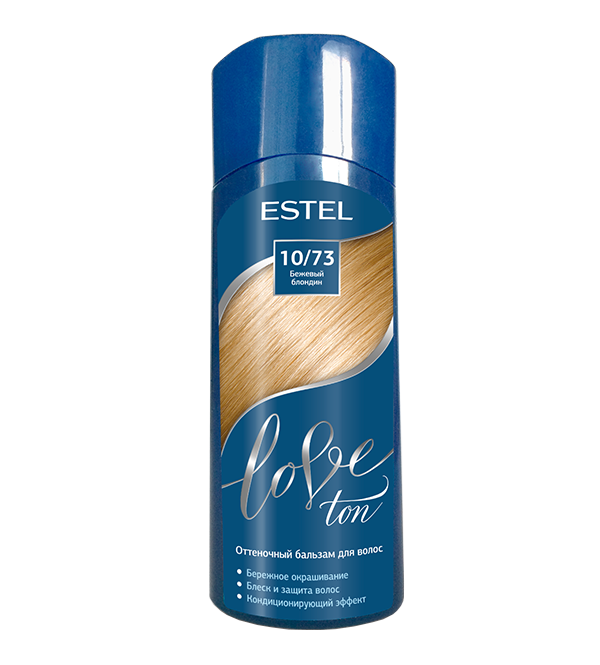 Відтінковий бальзам для волосся Estel Professional Love Ton 10/73 150мол Бежевий блондин