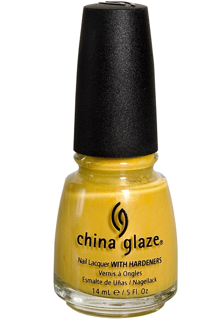Лак China Glaze Solar Power сонячно-жовтий, перламутр 14 мл