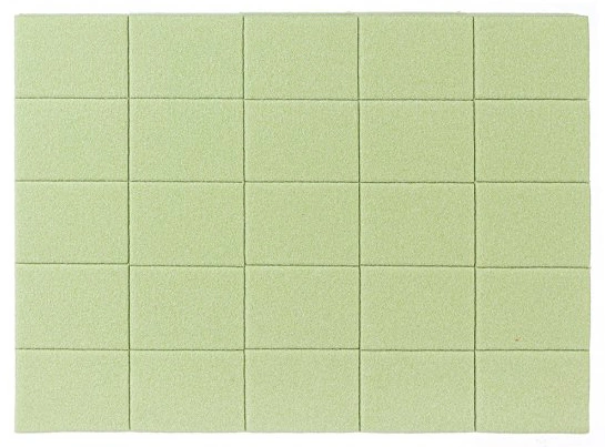 Набір міні бафів Kodi Set of Green Mini Buffs 120/120 зелений 50 шт