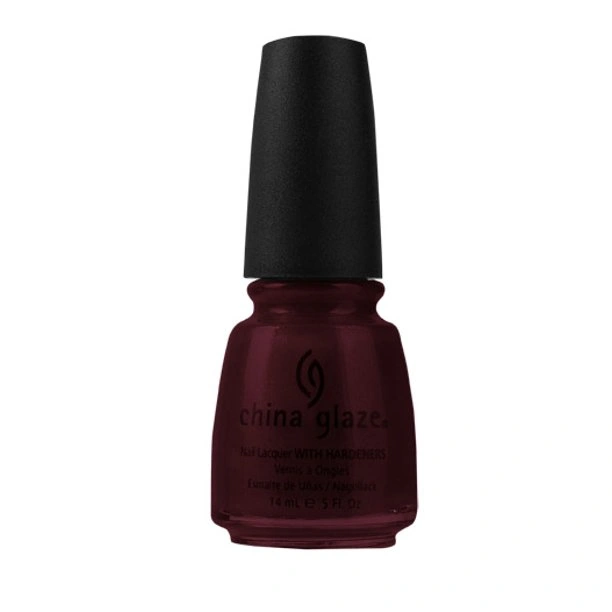 Лак China Glaze Branding Iron бордовий, перламутр 14 мл