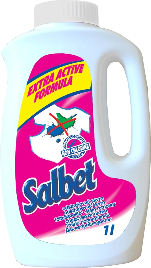 Рідкий засіб для виведення плям Elfa Pharm SALBET Stain Remover 1л