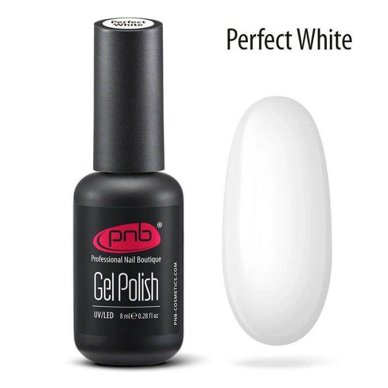 Ідеальний білий гель-лак PNB Perfect White 8 мл