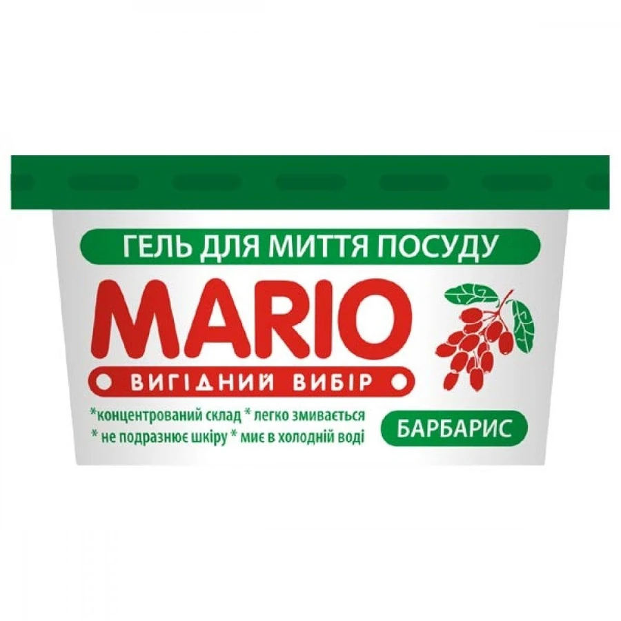 Гель для миття посуду Маротех Гель для миття посуду Барбарис барбарис 240 г