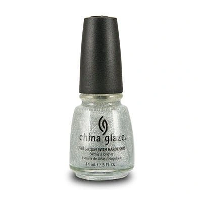 Лак China Glaze The Ten Man сріблястий з блискітками 14 мл