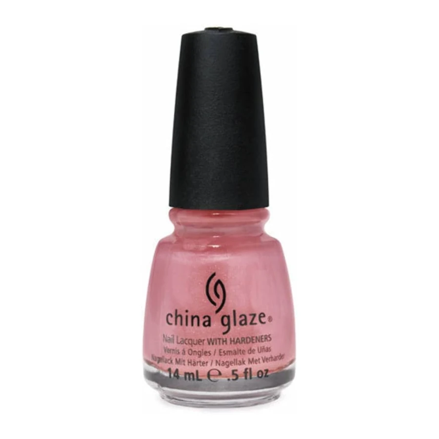 Лак China Glaze Good Witch рожевий, з дрібними блискітками 14 мл