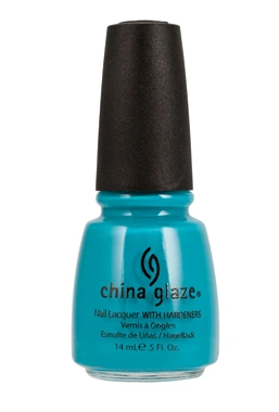 Лак China Glaze Flyin High яскраво-блакитний, емаль 14 мл