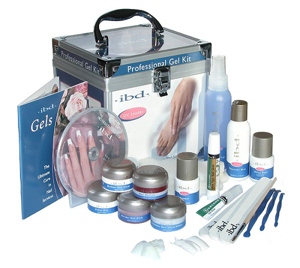 Професійний набір для моделювання гелевих нігтів IBD Professional Gel Kit
