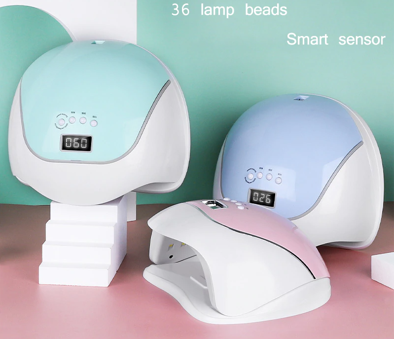 LED/UV лампа 2в1 SUNUV LED+UV SUN BQ-V5 120W MACAROON BLUE