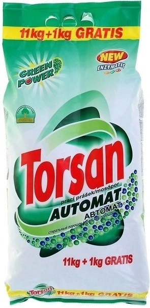 Безфосфатний пральний порошок Valtech Tors Torsan Green Power 12 кг