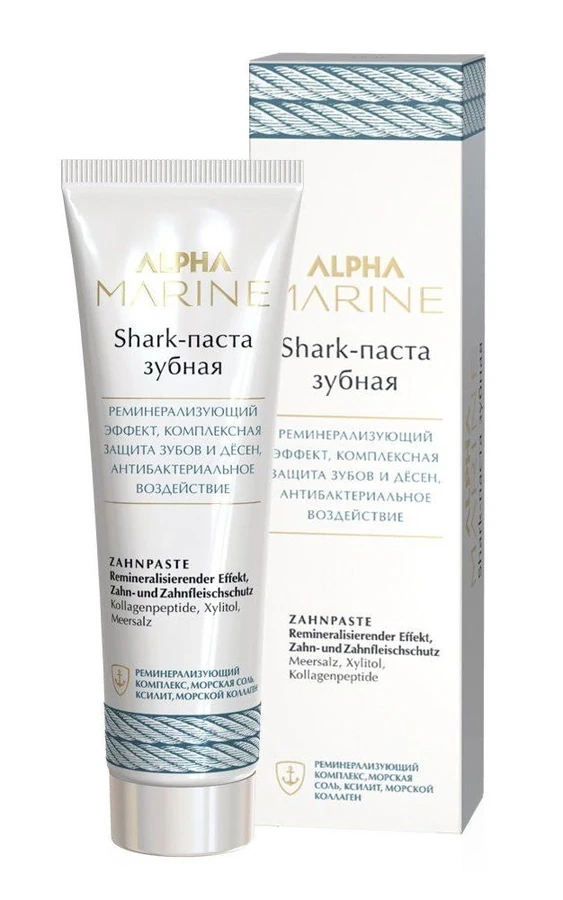 Зубна паста Estel Professional Shark-паста зубна ALPHA MARINE 90 мл