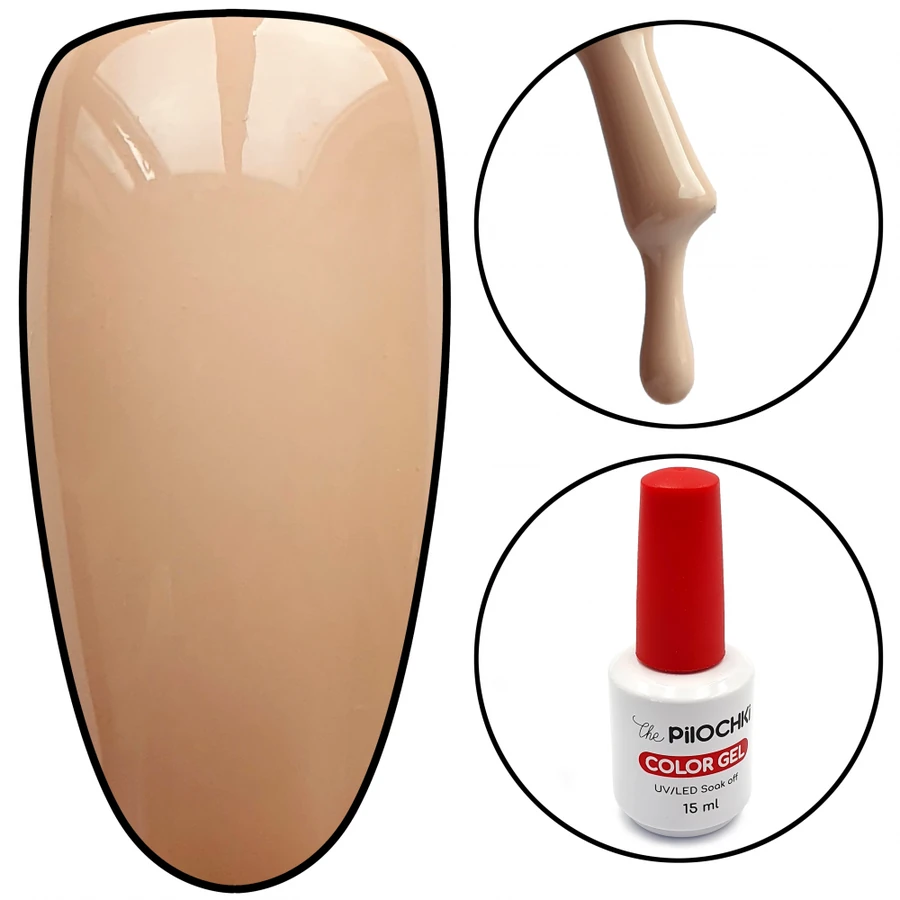 Гель-лак ThePilochki Gel Polish №105 екрю 15 мл