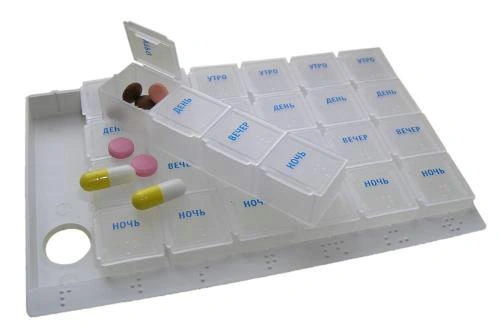 Таблетниця-контейнер 7 днів YRE Case for Pills 7 днів