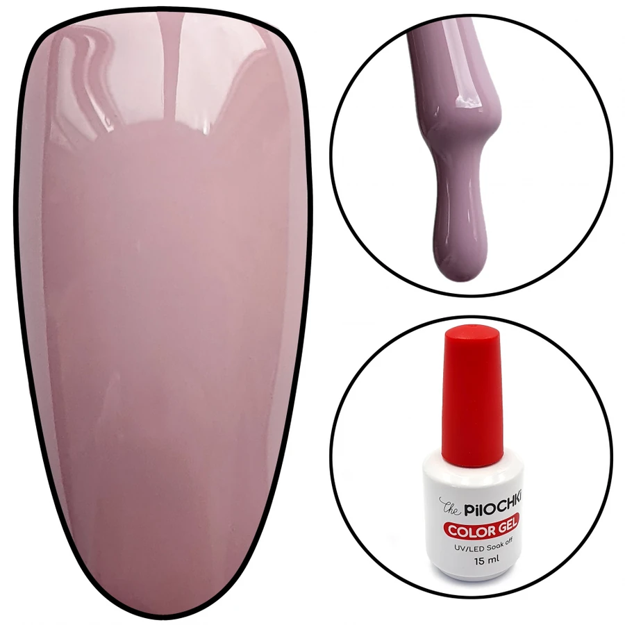 Гель-лак ThePilochki Gel Polish №1156 світла слива 15 мл