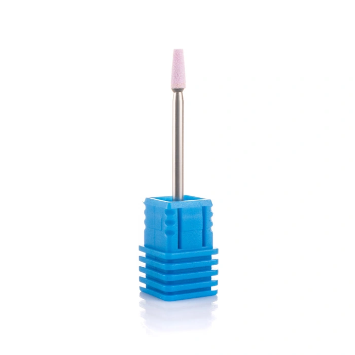 Насадка корундова Nail Perfect Nozzle Corundum Cone 3,1 мм Pink усічений конус