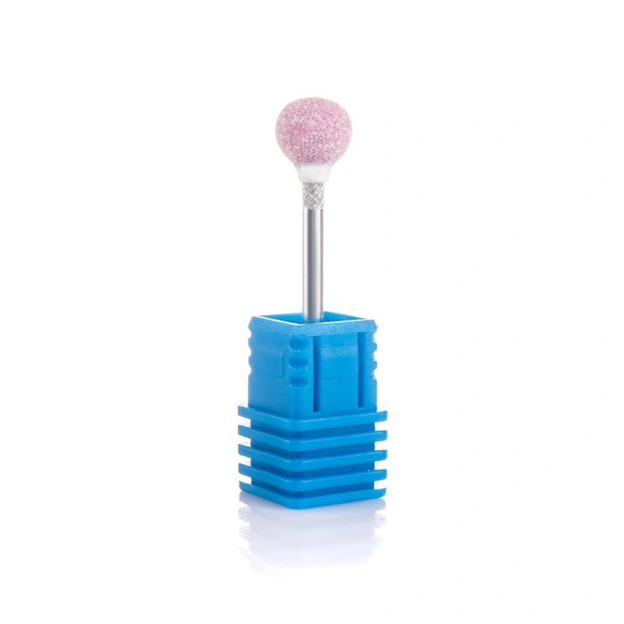 Насадка корундова Nail Perfect Nozzle Corundum Ball 8 мм Pink кулька