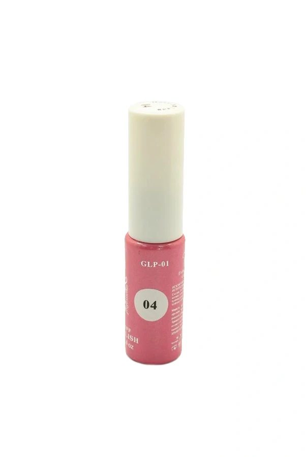Гель-фарба з тонким пензлем YRE Gel Polish Paint 04 білий, емаль 12 мл