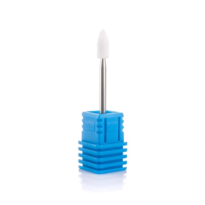 Фреза корундова пуля Nail Perfect Corundum Nozzle White білий 3.5 мм