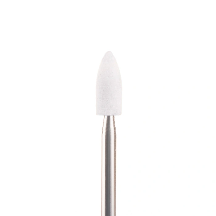 Фреза корундова пуля Nail Perfect Corundum Nozzle White білий 3.5 мм