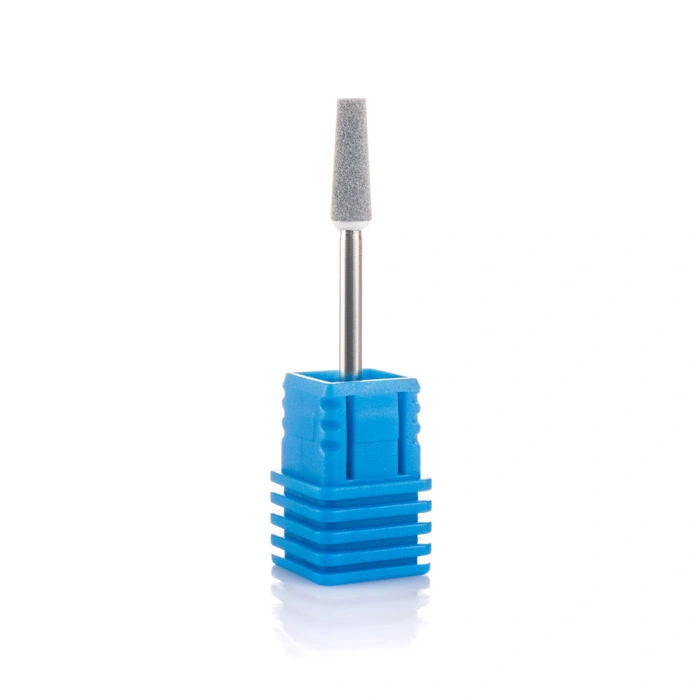 Насадка корундова Nail Perfect Corundum Nozzle Grey Усічений конус, подовжений 4 мм