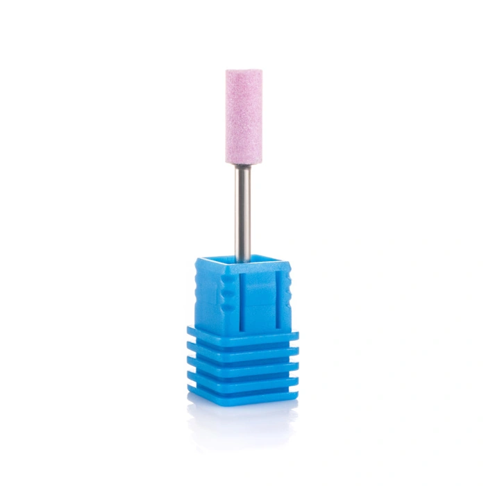Фреза корундова циліндр Nail Perfect Nozzle Corundum Cylinder Pink рожевий 5 мм