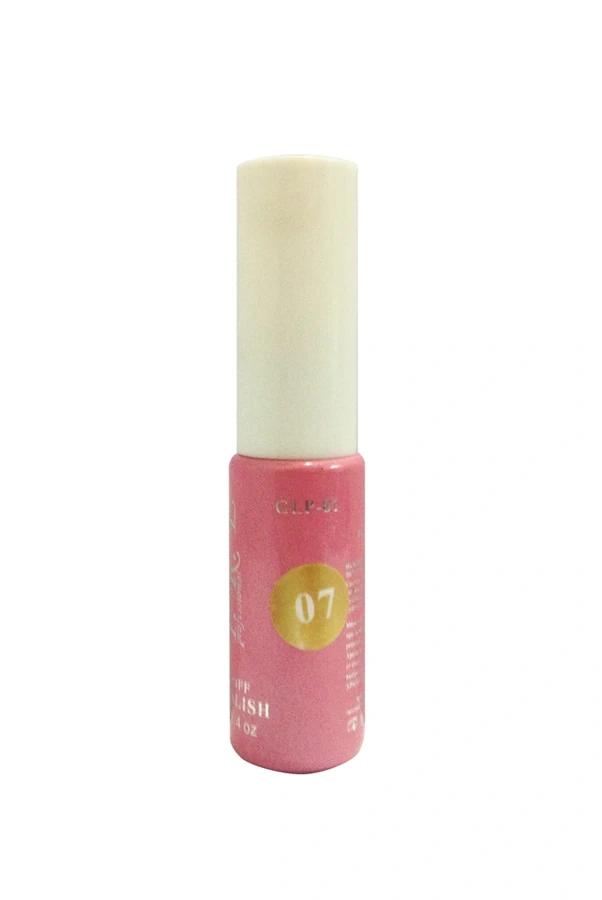 Гель-фарба з тонким пензлем YRE Gel Polish Paint 07 дрібні щільні золоті блискітки 12 мл