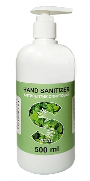Антисептик спиртовий гелевий Canni Sanitizer Mint м`ята 500 мл