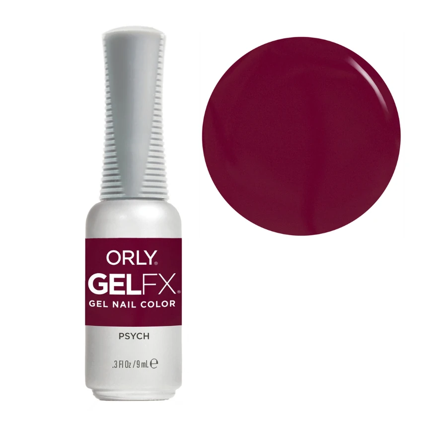 Гель-лак ORLY Gel FX Psych глибокий карміновий, емаль 9 мл