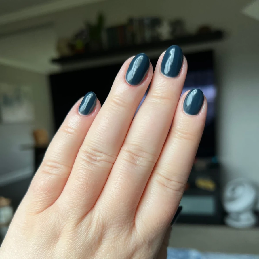 Гель-лак ORLY Gel FX Midnight Oasis темний синій з сірим відтінком, емаль 9 мл