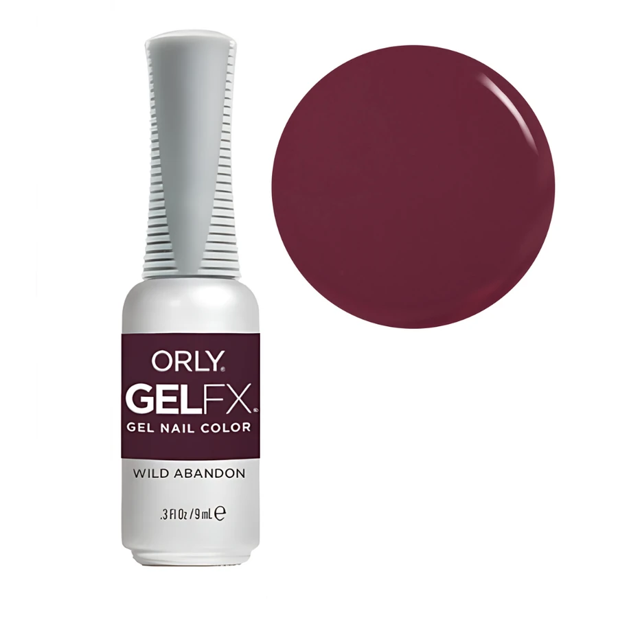 Гель-лак ORLY Gel FX Wild Abandon бордово-коричневий, емаль 9 мл