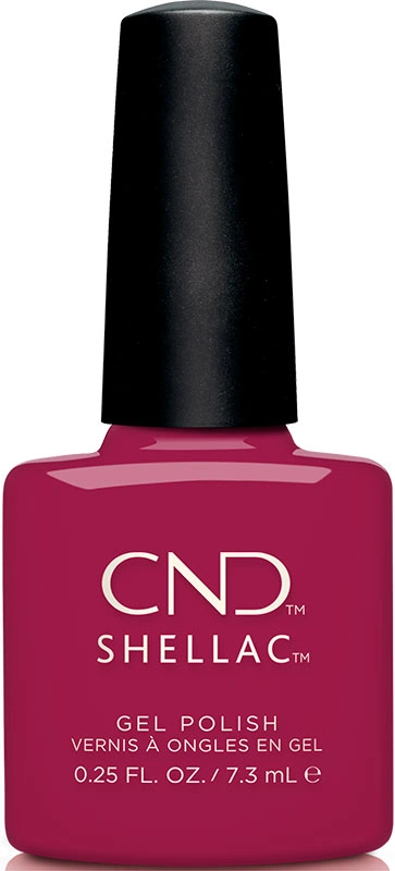 Гель-лак CND Shellac How Merlot фуксія, емаль 7,3 мл