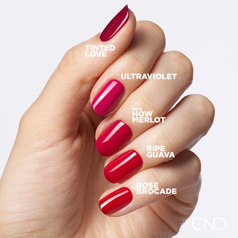 Гель-лак CND Shellac How Merlot фуксія, емаль 7,3 мл