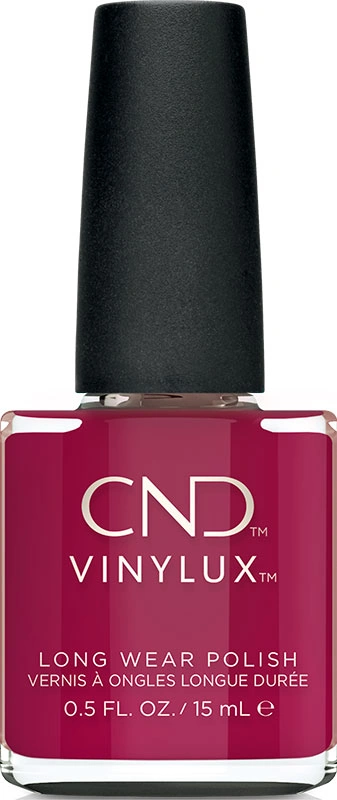 Лак CND VINYLUX 366 How Merlot фуксія, емаль 15 мл