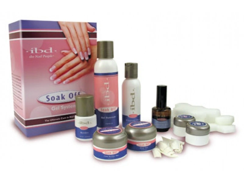 Набір для моделювання нігтів гелю Soak Off IBD Soak Off System Kit