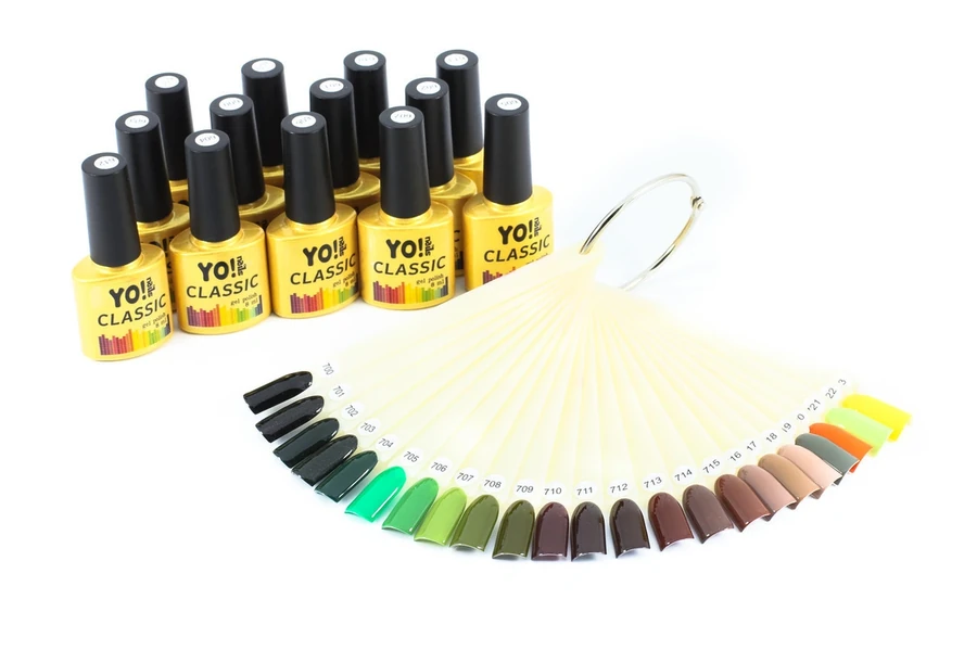 Гель-лак Yo!Nails Classic Gel Polish №721 світло-салатовий, пастельний 8 мл
