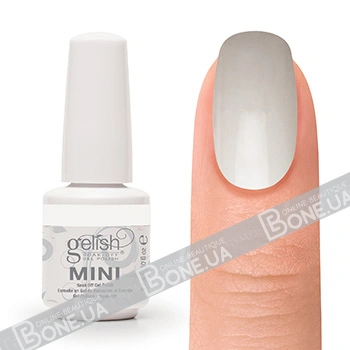 Гель-лак Harmony Gelish MINI Sheek White щільний білий, підходить для французького манікюру 9 мл