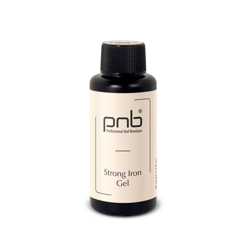 Конструюючий екстра-міцний гель PNB UV/LED Sculpting Strong Iron Gel прозорий 50 мл