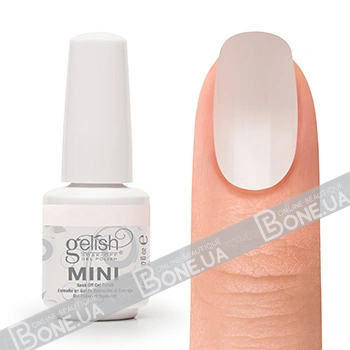 Гель-лак Harmony Gelish MINI Simple Sheer прозорий з рожевим відтінком, френч 9 мл